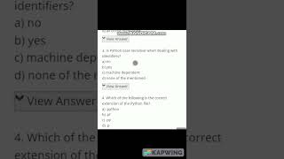 CASE SENSITIVITY IN PYTHON