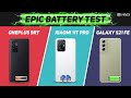 Xiaomi 11T Pro vs Oneplus 9RT, Galaxy S21 FE Battery Drain Test | Charging Test | Gaming Test