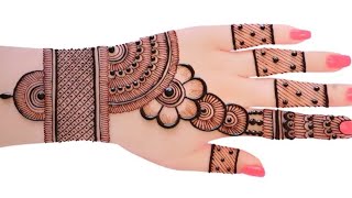 Very Beautiful Mandala Mehndi Design | Easy \u0026 Simple Mehndi Design | Mehndi Design | Mehandi Design