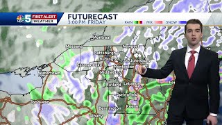 Video: Rain and snow on Friday (4-9-20)