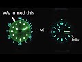 How to Lume Hands and Dial Brighter Than Seiko!