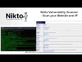 Nikto web vulnerability scanner Install | Web Vulnerability Scanner