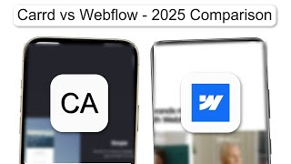 Carrd Vs Webflow 2025 Comparison (2026)