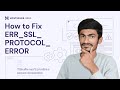 How to Fix ERR_SSL_PROTOCOL_ERROR | Hostinger India