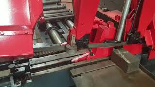 USED AMADA HA400 FULLY AUTO BANDSAW MACHINE VIDEO