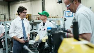 With Budget 2023,we’re building Canada’s clean economy of the future today.This made-in-Canada plan_