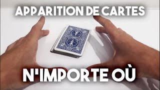 FAIRE APPARAÎTRE DES CARTES N'IMPORTE OÙ !