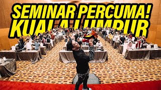 2000 Orang Datang Seminar Percuma KLCC!