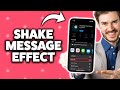 How To Send Message With Shake Effect On iPhone 2026 (Step-By-Step Tutorial)