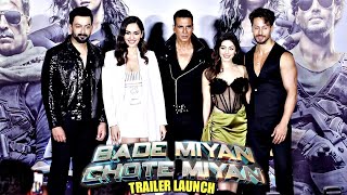 UNCUT Bade Miyan Chote Miyan Trailer Launch Event |Akshay Kumar, Tiger Shroff, Prithviraj, Manushi