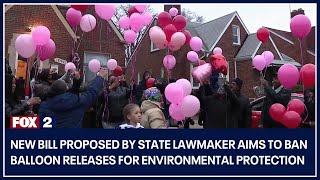 New bill proposed by state lawmaker aims to ban balloon releases for environmental protection