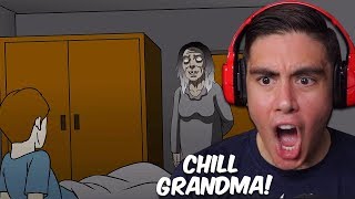I Reacted To Scary Story Animations Of True Horror Experiences (And Now I Can't Sleep)
