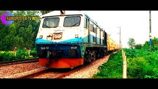 Delhi Bathinda Intercity and EMU Approaching Rajpura Junction ! पुरानी दिल्ली बठिंडा इंटरसिटी !!