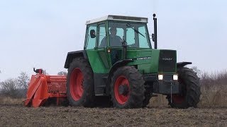 Grondbewerking met Fendt \u0026 Farmax