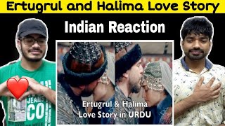 Indian Reaction On Ertugrul And Halima Love Story In Urdu | Ertugrul Ghazi Episode | Pardesi Boys .