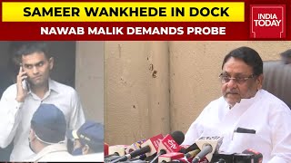 'We Demand Probe On NCB's Sameer Wankhede': NCP Leader \u0026 Maharashtra Minister Nawab Malik