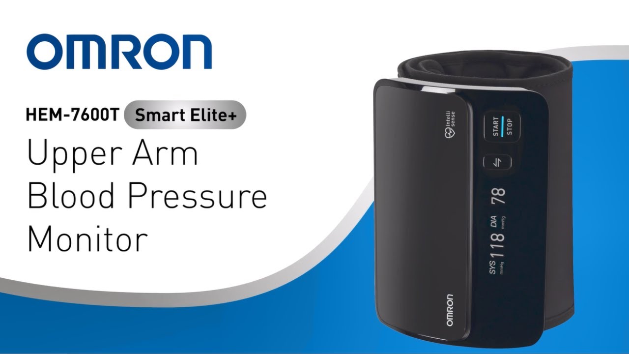 Omron HEM7600T | SMART ELITE BLOOD PRESSURE MONITOR - YouTube