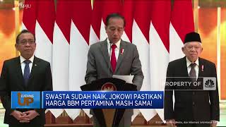 Jokowi Tegaskan Harga BBM Pertamina Tak Naik!