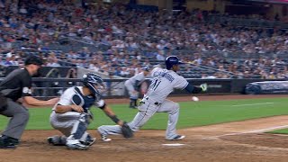 TB@NYY: Sanchez fields grounder, retires Hechavarria