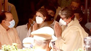 Amitabh Bachchan And Shweta Bachchan Meets Lata Mangeshkar Family | TheNewsQube.com