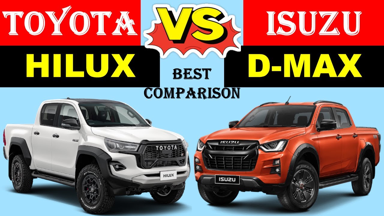 Unleashing 2 Beasts! Toyota Hilux Versus Isuzu D-Max - Insane ...