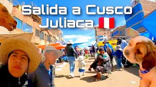 Feria en Juliaca Perú 2022 - De La Paz Bolivia a Juliaca Peru - Barrio Chino / Cachina