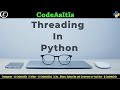 Python Threading Tutorial #1 : Run Code Concurrently Using the Threading Module in Python3 (Example)