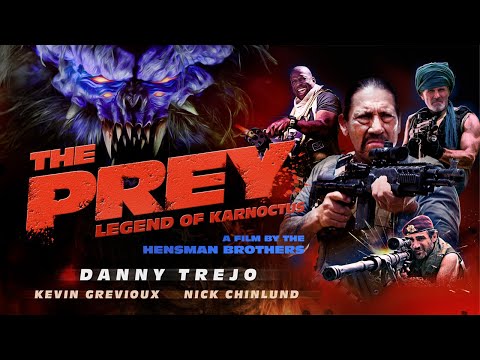 The sci-fi action thriller Prey starring Danny Trejo!