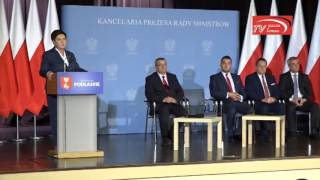 naszalomza | Budowa Via Baltici przesądzona. Konferencja premier Beaty Szydło w Łomży