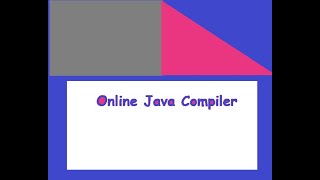 how to run java program on online compiler tamil