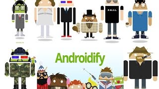 ANDROIDIFY  --- ANDROID APPLICATION --KREIRAJTE ANDROID LIK PO SVOJOJ ZELJI