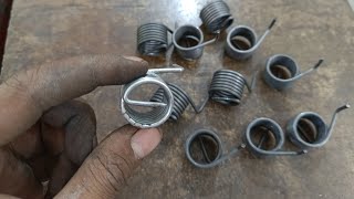 torsion spring.. manufacturing. process