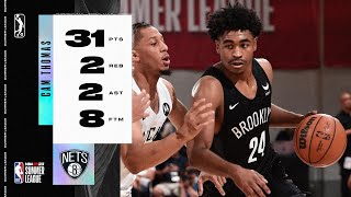 Cam Thomas Drops 31 POINTS In His First Game Of The 2022 NBA Summer League
