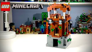 How to build a Lego Minecraft pillager outpost (updated design)