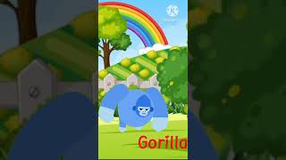 How to draw a cute gorilla drawing | Step by step | easy way to draw | fun for kids