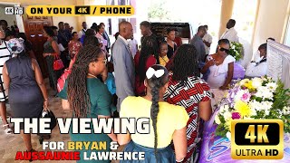 Funeral Service for Bryan & Aussaunie Lawrence (The Viewing) (Father & Son)