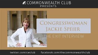 Congresswoman Jackie Speier: The Exit Interview