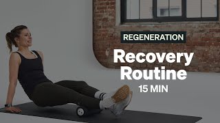 BLACKROLL EXERCISES | 15 MIN Massage BLACKROLL with Vibration