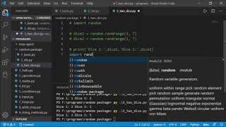 3. Two Dice Game Simulation in Python - Python Tutorial