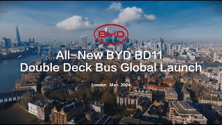 All-New BYD BD11 Double Deck Bus - Global Launch