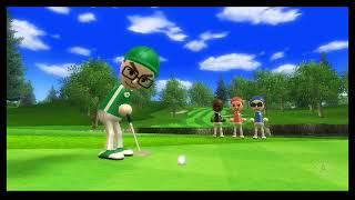 [Wii Sports Resort Golf] Replay Glitch [Hole 9 Par 5] | (more context in the description)