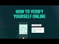 Verifying yourself online | Veriff