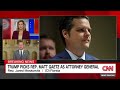 trump picks rep. matt gaetz to serve as attorney general