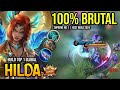 HILDA BEST BUILD 2024 | BUILD TOP GLOBAL HILDA GAMEPLAY | MOBILE LEGENDS✓