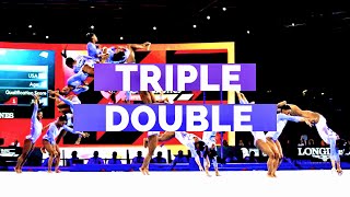 Every Triple Double Simone Biles Has Ever Performed