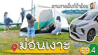 ม่อนเงาะ2021 | ลานกางเต็นท์ป้าต้อย | แม่ริม เชียงใหม่ | ปลายฝนต้นหนาวจ้าว