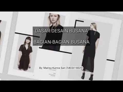 Dasar Desain Busana "Bagian-bagian Busana" - YouTube