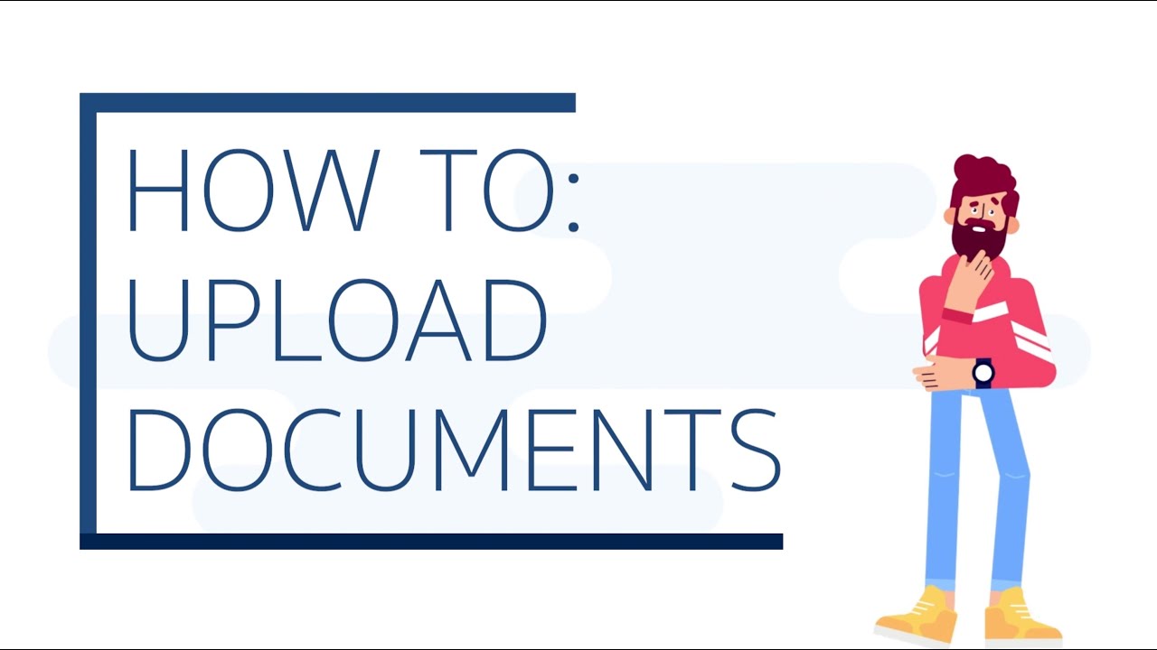 How To Upload Documents Website Youtube