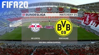 FIFA 20 - RB Leipzig vs. Borussia Dortmund @ Red Bull Arena