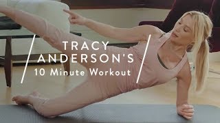 Tracy Anderson's 10 Minute At-Home Workout | Goop